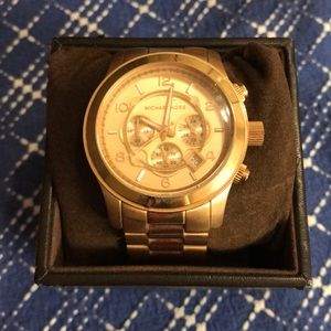 Michaels Kors Rose Gold Plated Stainless Steel